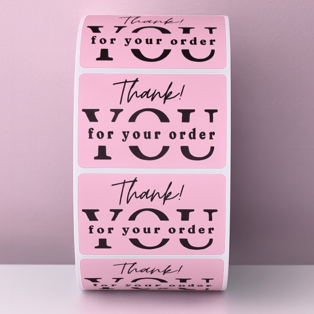Thank You Order Stickers - Packaging Labels sticker - Small Business Supplies - Picture 8 of 11